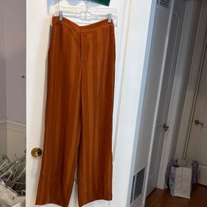NWT Endless Rose Orange Striped Pants